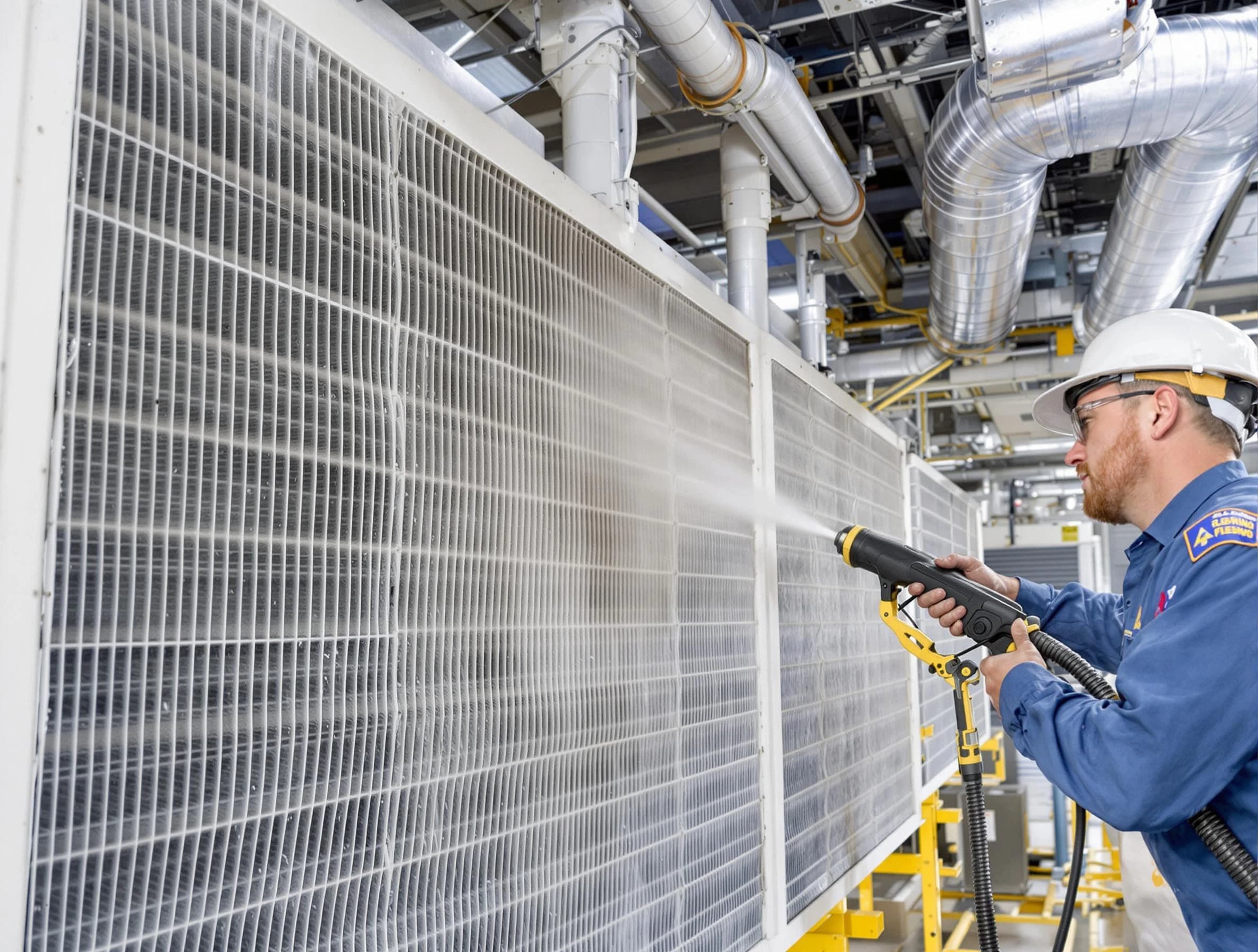 Professional commercial coil cleaning by Northglenn Air Duct Cleaning in Northglenn