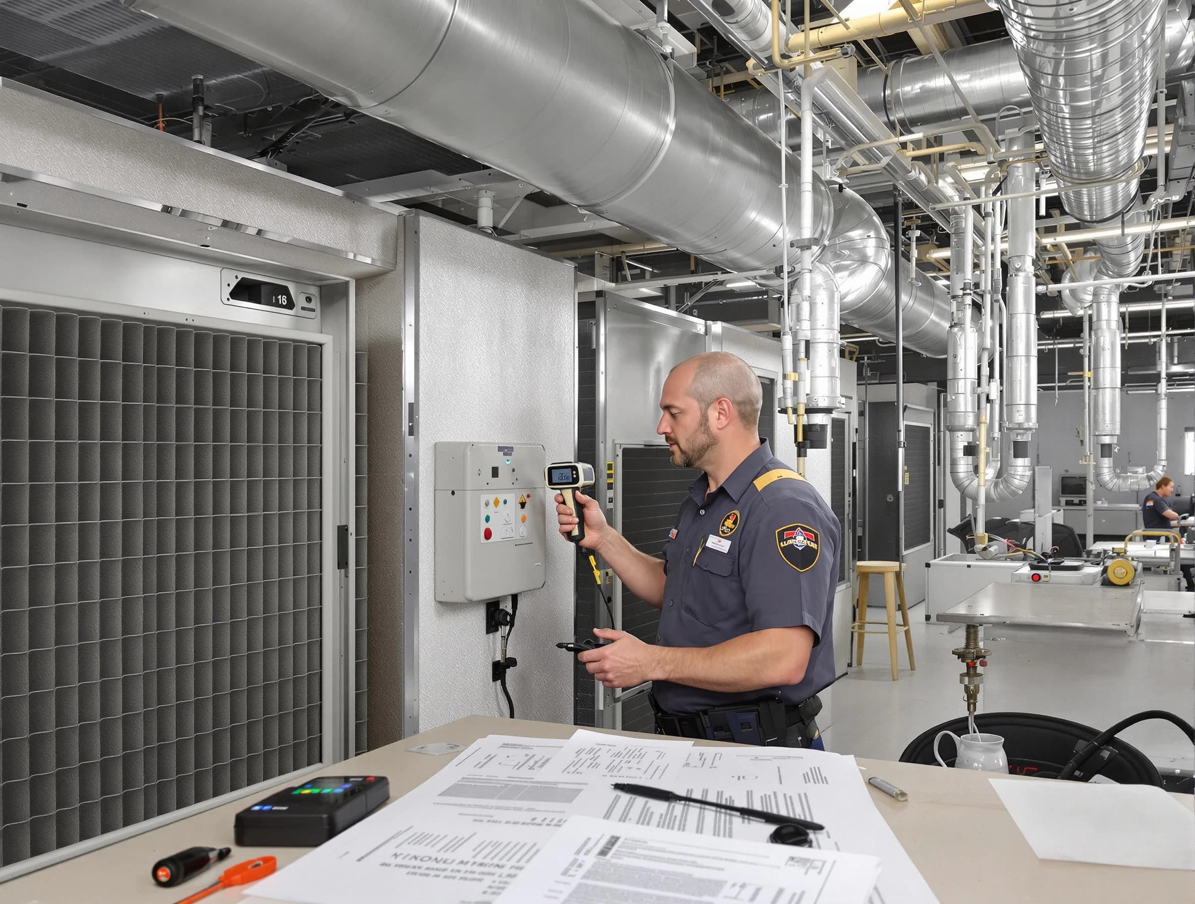 Professional filter system inspection by Northglenn Air Duct Cleaning in Northglenn