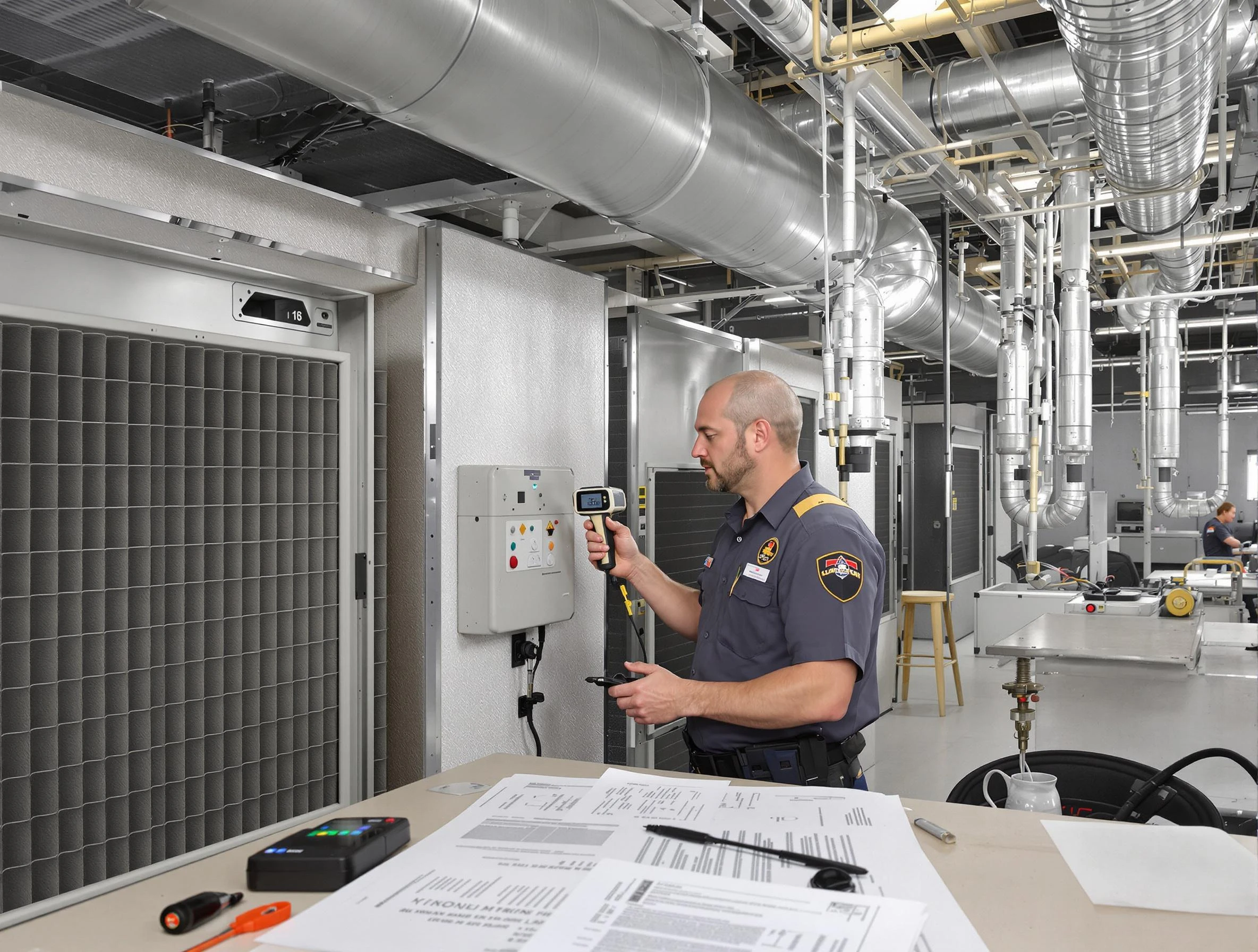 Professional filter system inspection by Northglenn Air Duct Cleaning in Northglenn